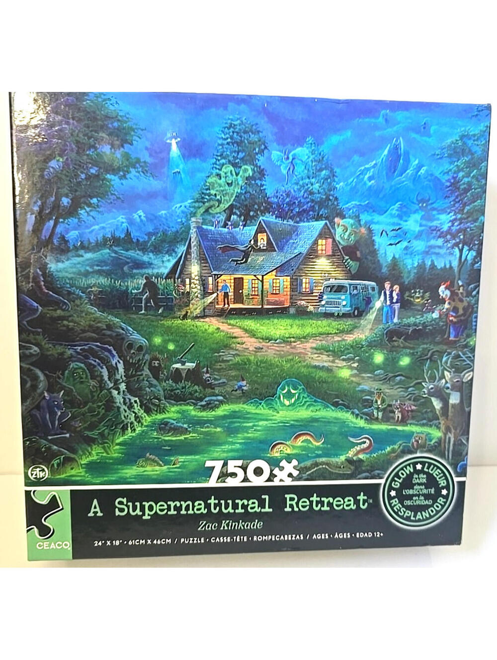 Ceaco Scooby Doo Supernatural Retreat Puzzle